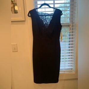 NWT Calvin Klein Women’s Black MIDI Dress - Size 8